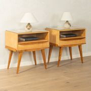 Tables de chevet rares des années 1950 par Helmut Magg pour WK Möbel