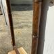Antique wooden mirror vintage bamboo style large format XL