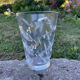 Vintage crystal vase
