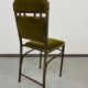 Art Nouveau chair in brass