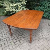 Large farmhouse table, 19th century