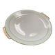 Round dish in pn france art deco ceciladon porcelain