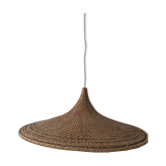 Vintage rattan hangin lamp