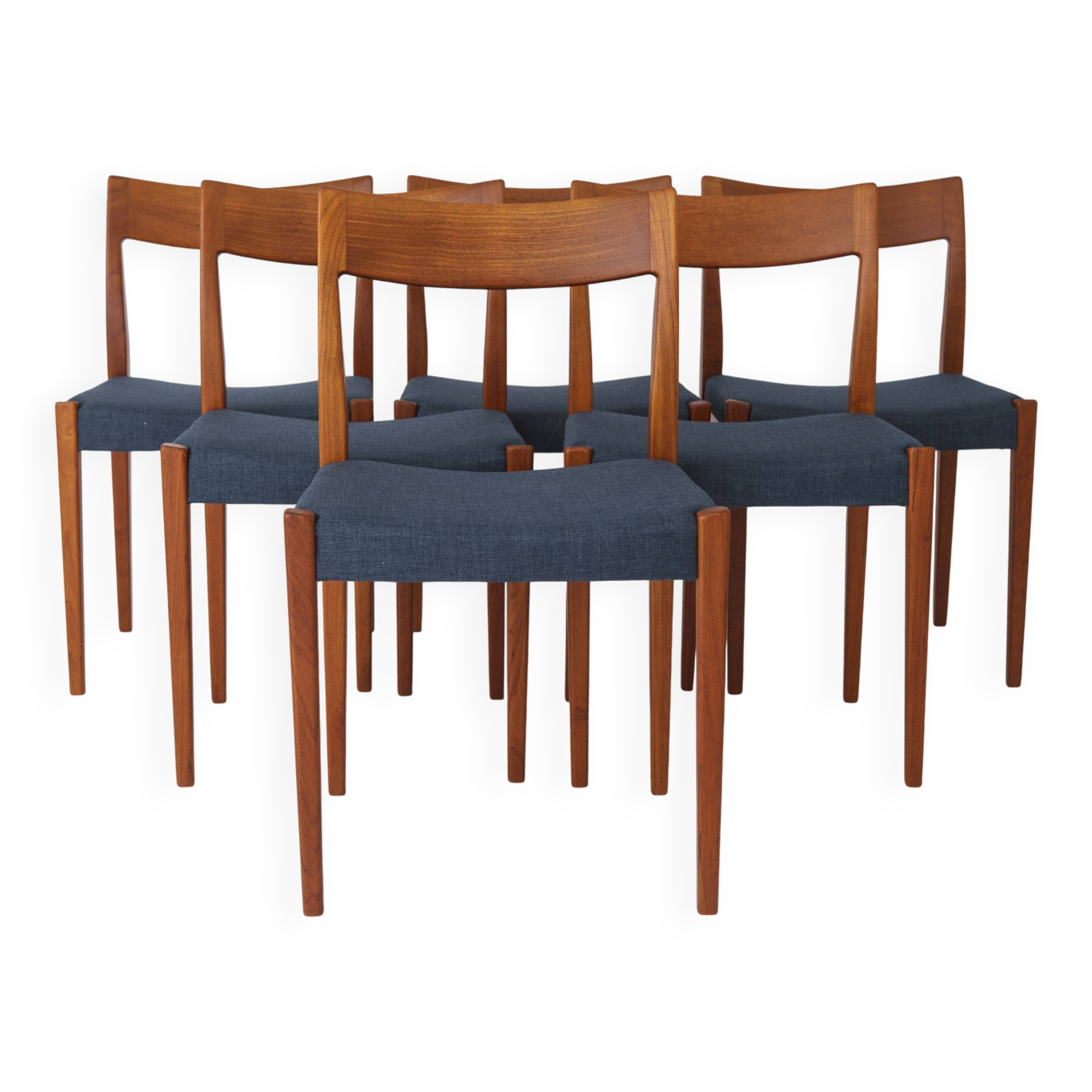 6 Chairs by Yngve Ekström for Hugo Troeds, 1960s, Sweden
