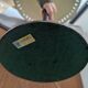Lampe verte dite soucoupe Evoluon de Louis Kalff pour Philips