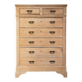 Aero-sanded elm chest of drawers