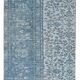 2x5 Blue Small Size Vintage Runner Rug, 61x134Cm