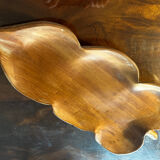 Fruit bowl, handcrafted pocket emptier in solid wood.