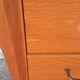 Commode vintage chêne doré 1950