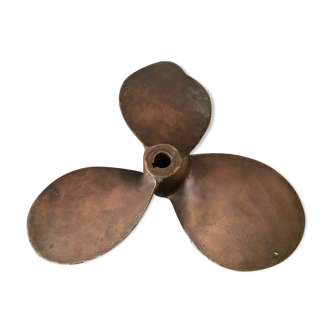 Bronze boat propeller vintage marine decoration