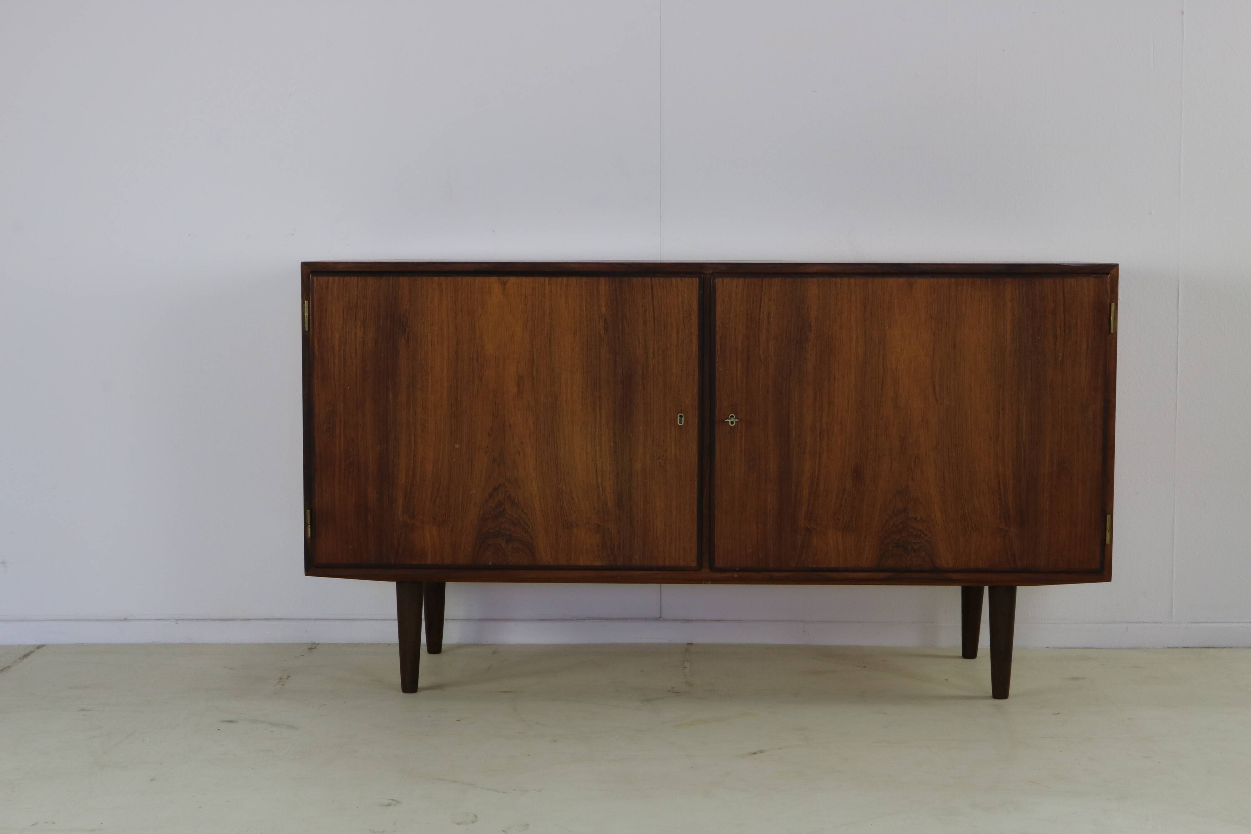 Sixties danish design small rosewood sideboard