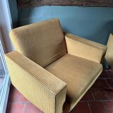 Pair of 1950s Pierre Guariche style armchairs