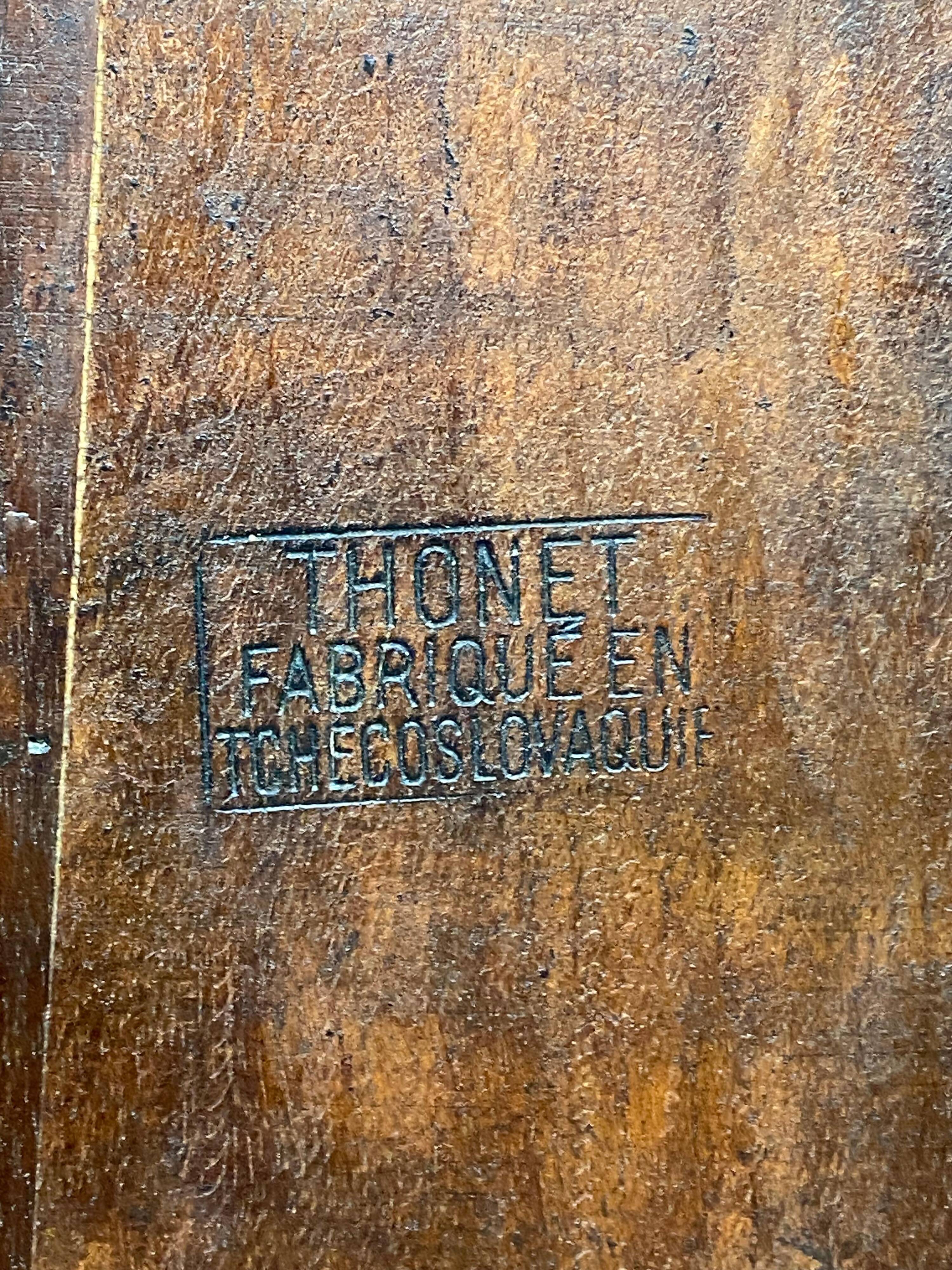 Art Deco walnut bar cabinet very rare by Thonet