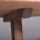 Large brutalist Aranjou sideboard in elm, 1960s