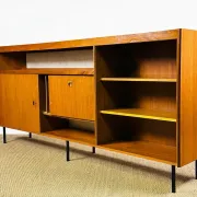 Enfilade scandinave haute en teck 1960