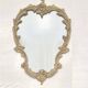 Brass mirror