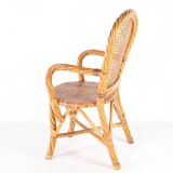 Set of 6 rattan chairs