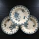 Lot 3 assiettes terre de fer
