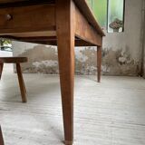 Walnut farm table 190cm