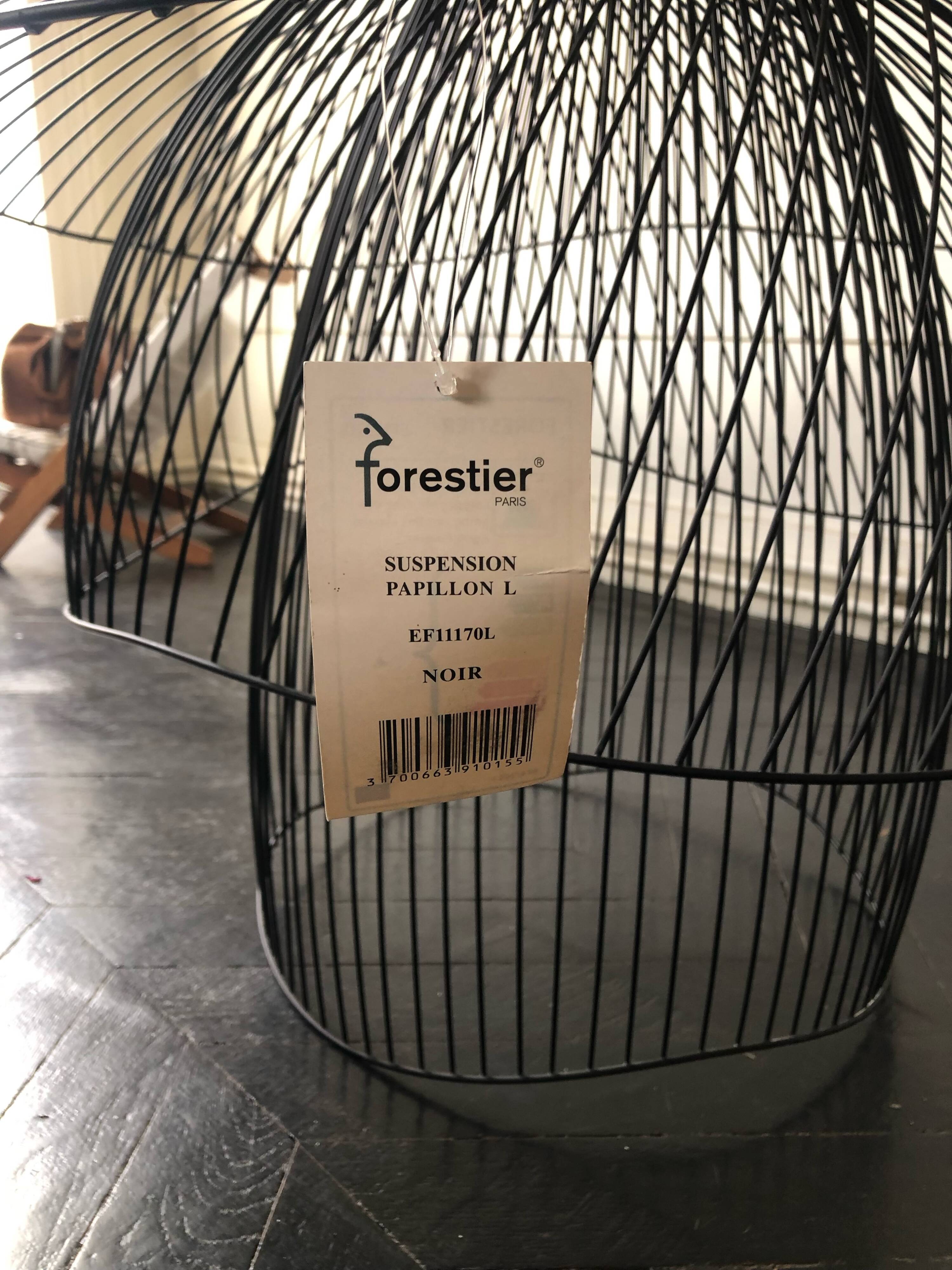 Papillon Suspension, L, Black, Forestier - Design by Elise Fouin