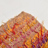 3x6 tulu filikli wool vintage kilim rug,110x175cm