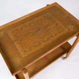 Bar table with extension in oak of danish design manufactured by Hundevad Furniture in the 1960