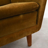 Fauteuil en hêtre, design scandinave, années 1960, designer : Folke Ohlsson, manufacture : Fritz Hansen