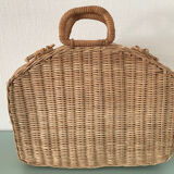 Vintage wicker case