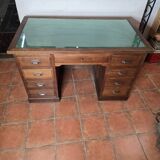 Solid oak minister's desk