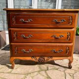 Three-drawer cherry chest of drawers
