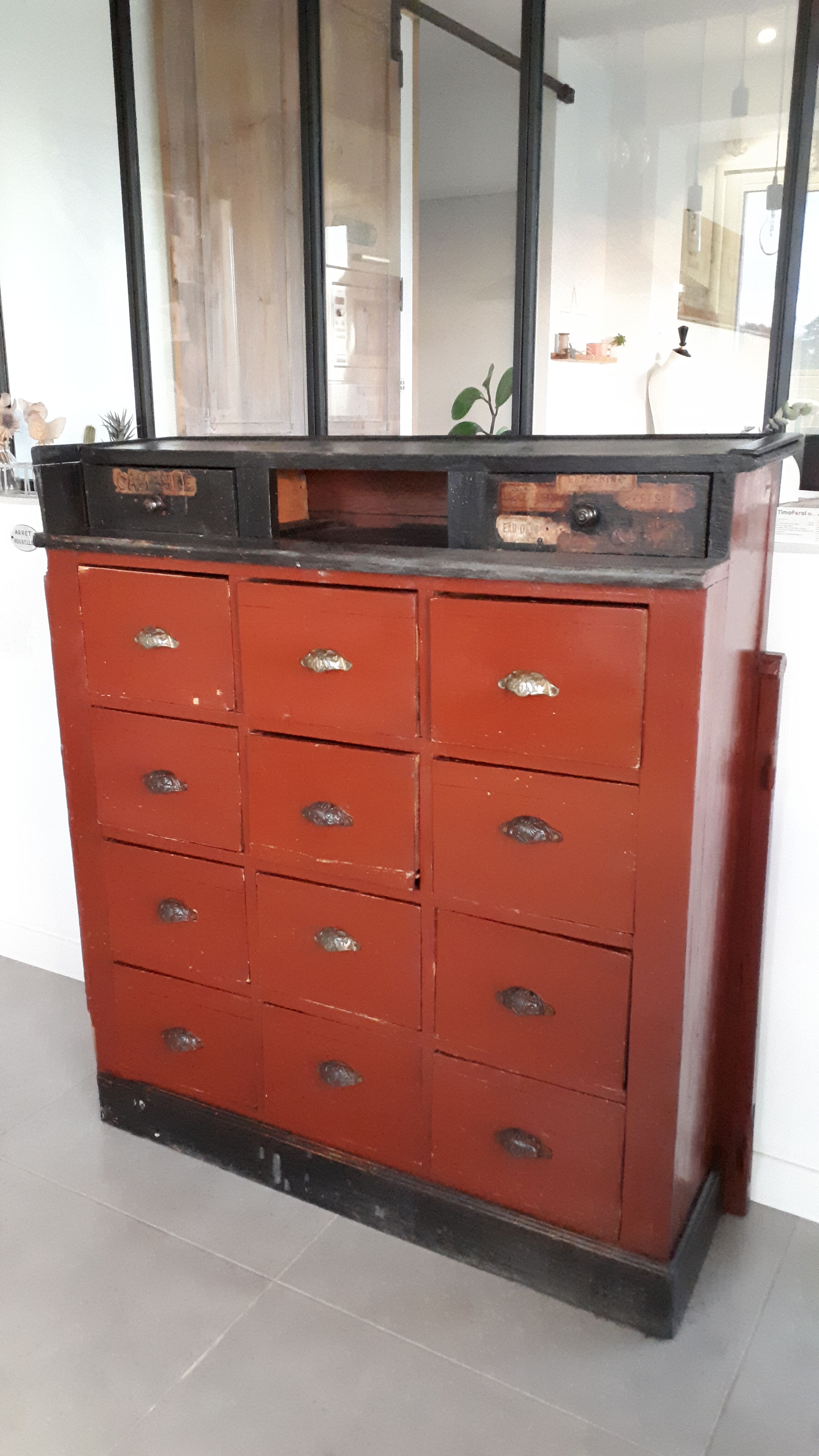 Pharmacy furniture 1900