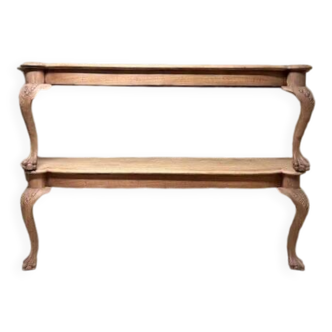 Large Pair of Chippendale Style Consoles