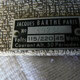 Valise  tourne disques barthe radio modèle lenco année 1950