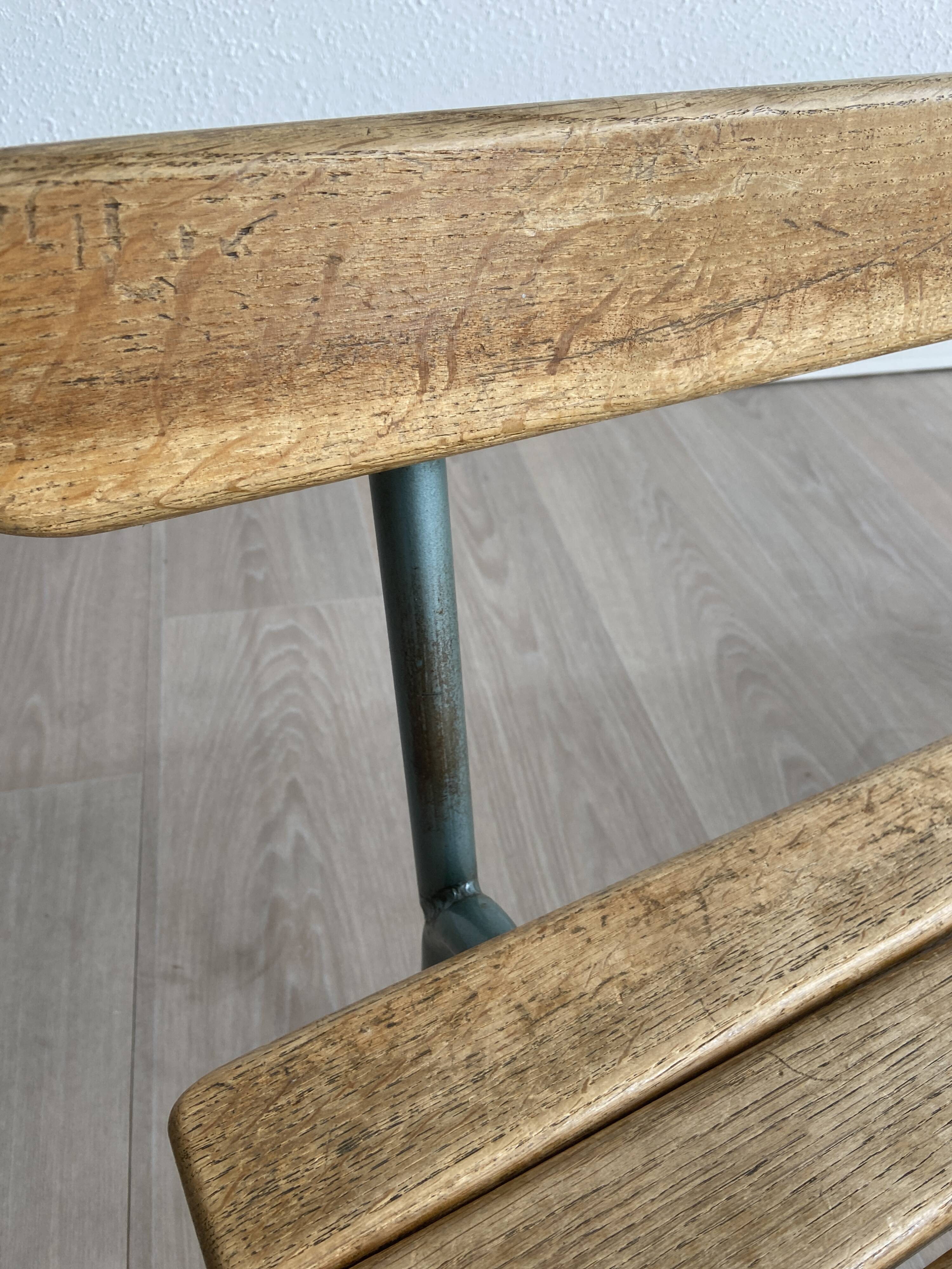 Vintage kindergarten bench