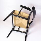 Armchair Model CH26 In Black Oak By Hans J. Wegner For Carl Hansen & Son