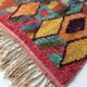 Moroccan Berber boujaad carpet with colorful patterns 250x156cm