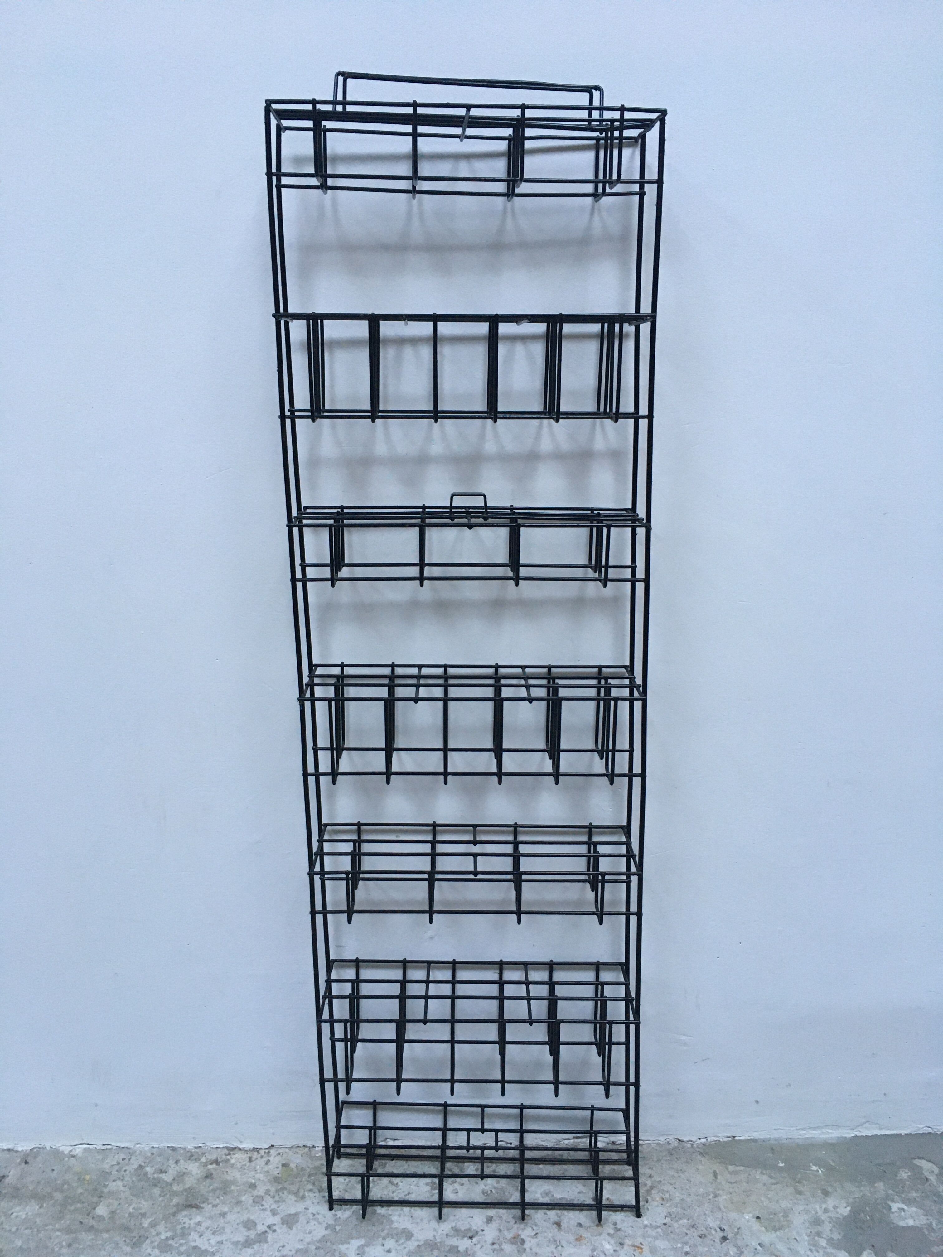 Double black postcard holders to ask