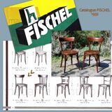 2 Fischel bistro chairs from the 30s