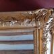 Miroir de cheminée Louis XV au mercure