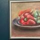 Original Swedish Oil on Canvas – "Still Life" by Elisabeth Gehlin 94 – Signed – Vintage and Framed – 31 × 26 cm (12.2" × 10.2")