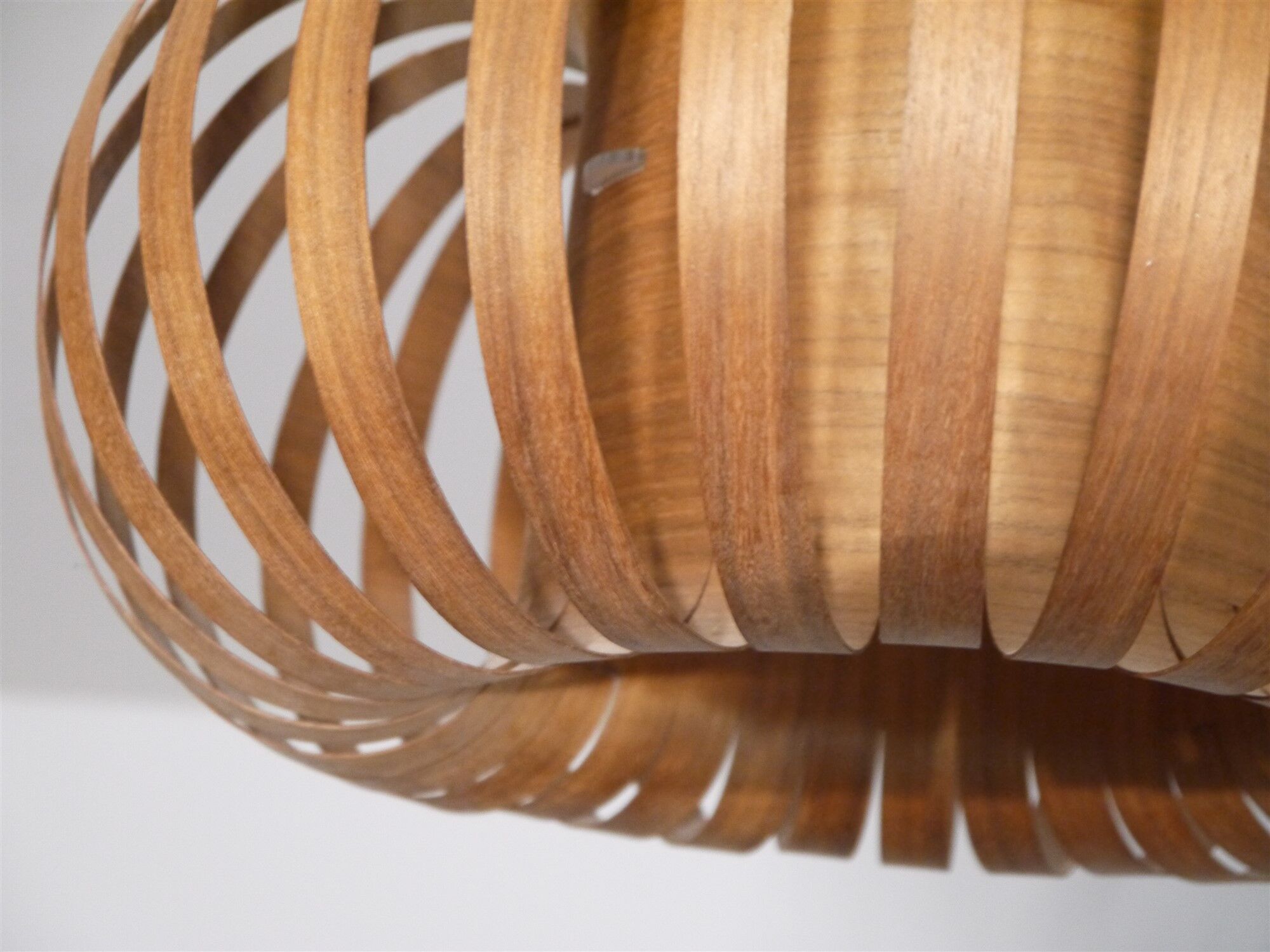 Vintage Scandinavian wooden hanging 1970