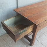 18th century oak farm table