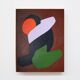 Lovers minimalist couple painting