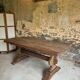 Monastery style farmhouse table