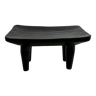 Tabouret quadripode monoxyle en manguier noir