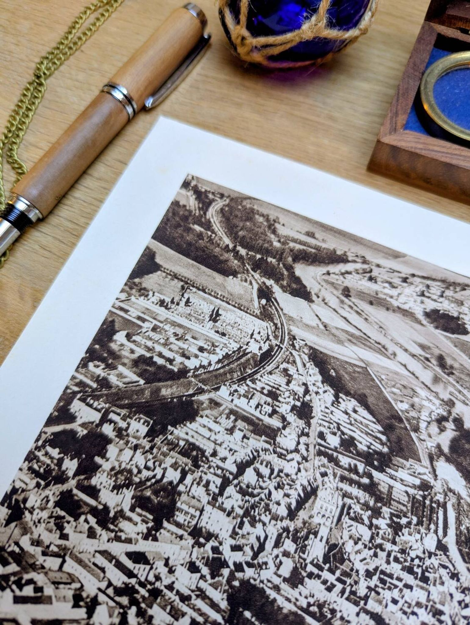 La Ferté-sous-Jouarre, photographic plate printed in 1934.