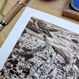 La Ferté-sous-Jouarre, photographic plate printed in 1934.