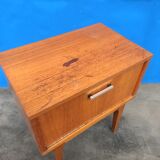 Vintage bedside compass feet