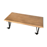 Solid oak coffee table