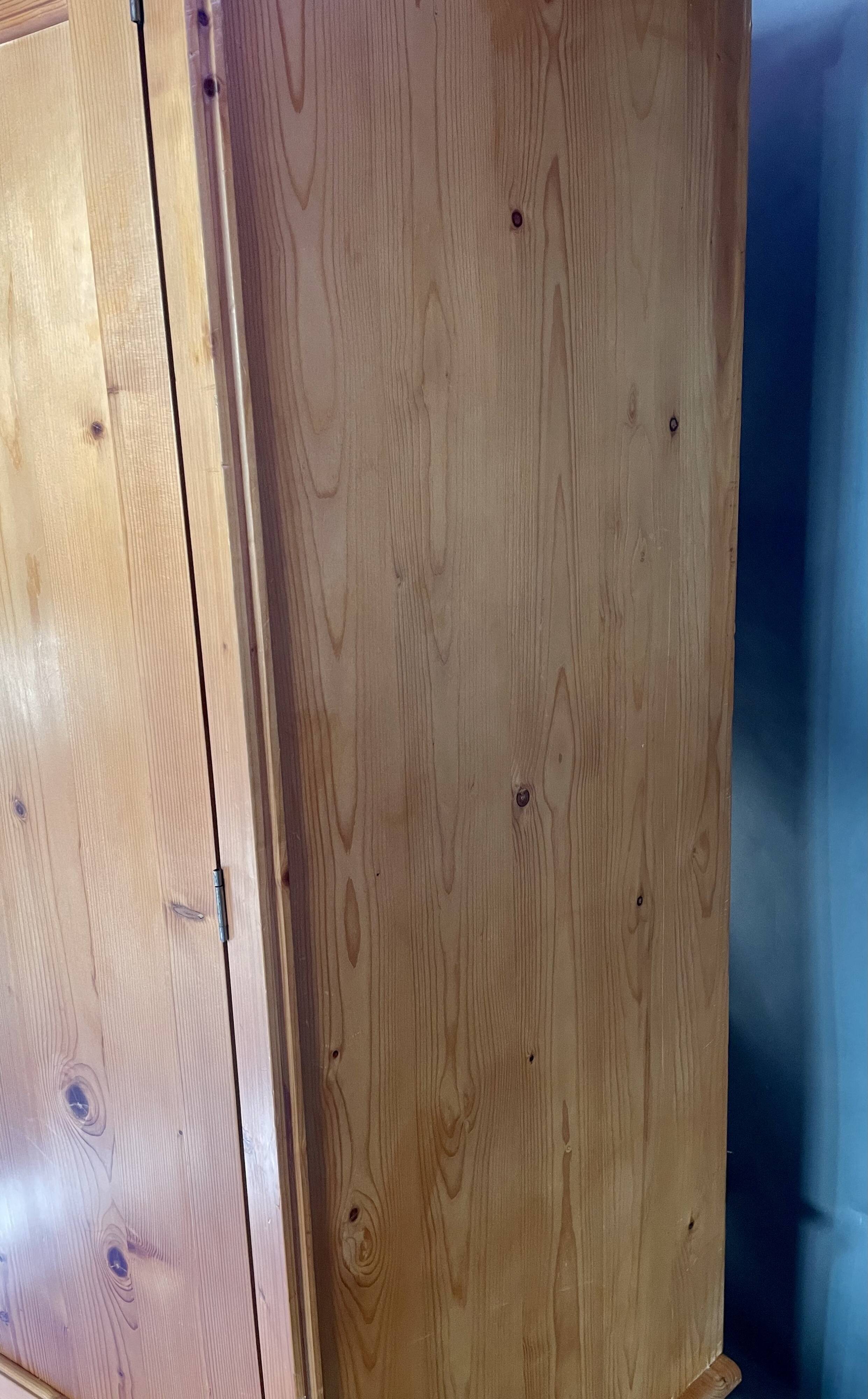 Parisian pine wardrobe